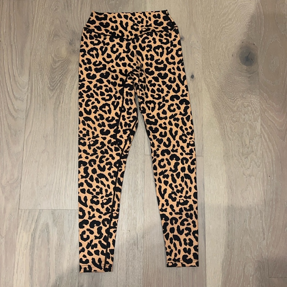 Vitality balance cheetah leggings size small 25inch